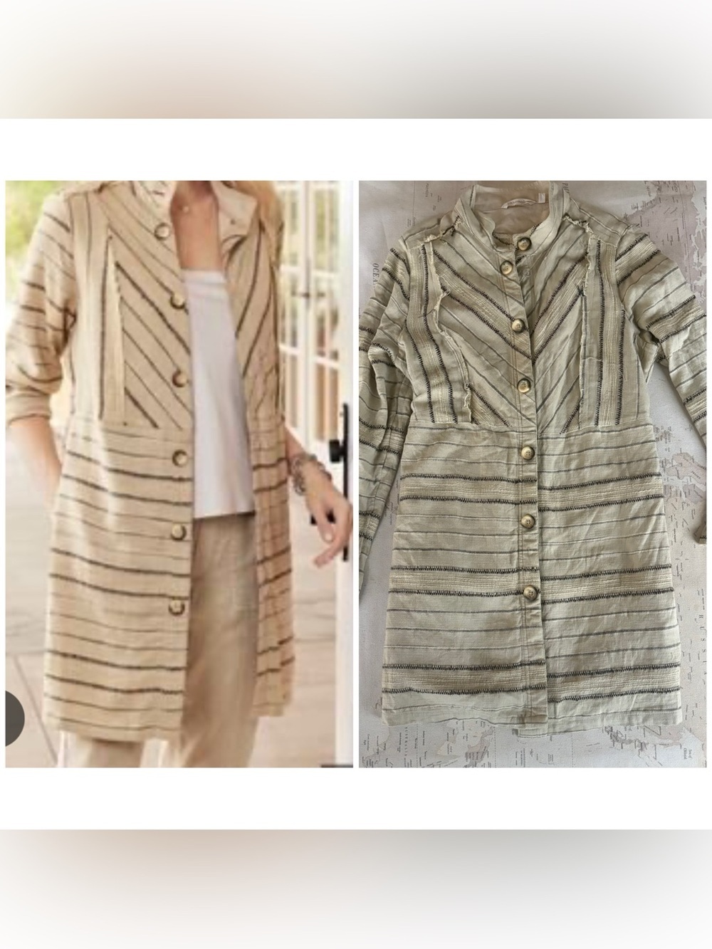 Soft Surroundings Tunic Jacket Size Large